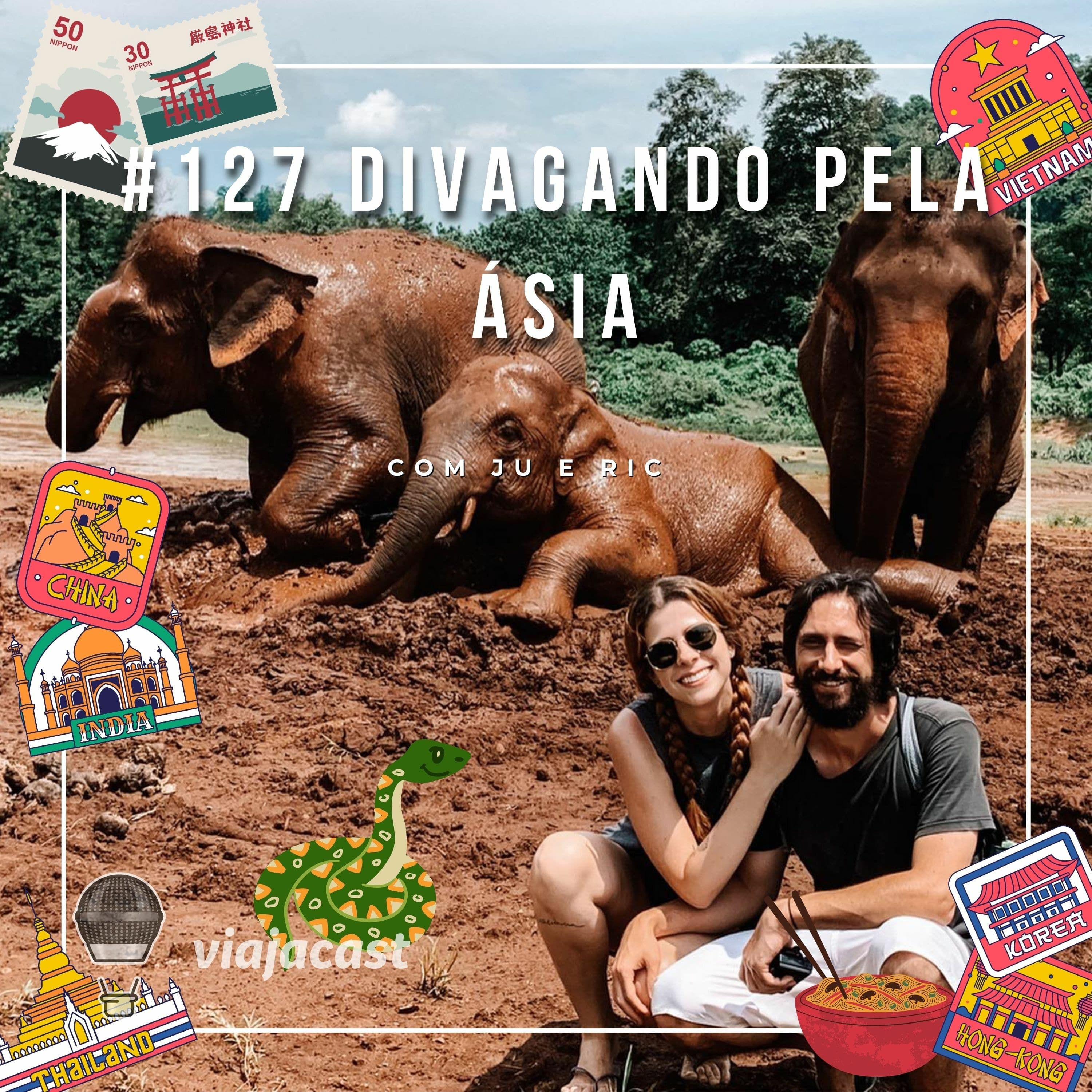 Capa do episódio: Divagando pela Ásia