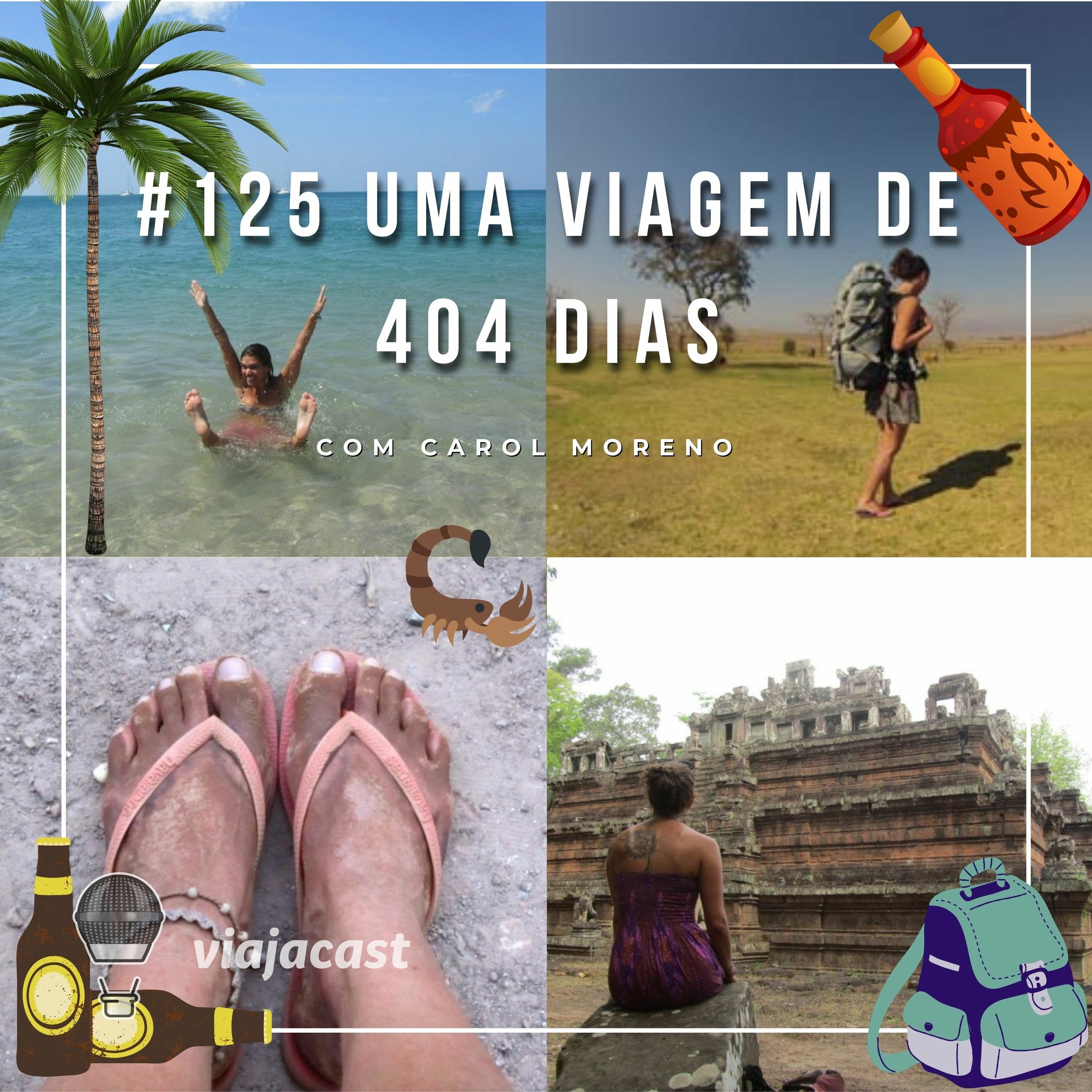 Capa do episódio: Uma viagem de 404 dias