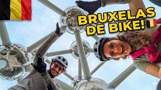 Capa do vídeo O que fazer em BRUXELAS, Bélgica! (Roteiro de Bike Surpreendente)