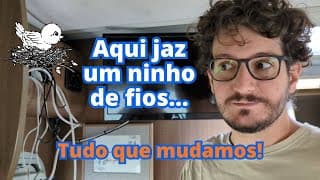 Capa do vídeo MUDANÇAS que fizemos para MORAR no MOTORHOME